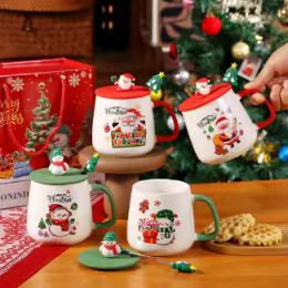 زجاجات مياه عيد الميلاد