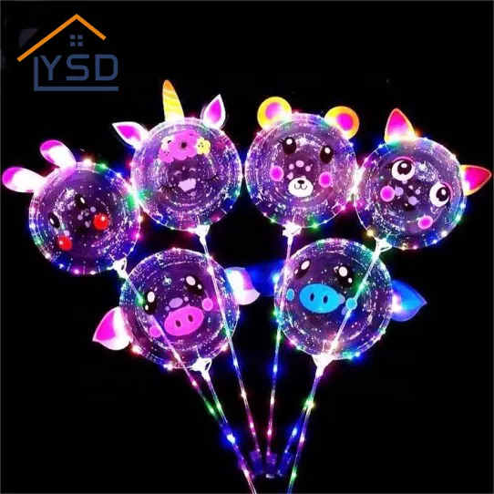 Bobo Balloon With Cartoon Sticker