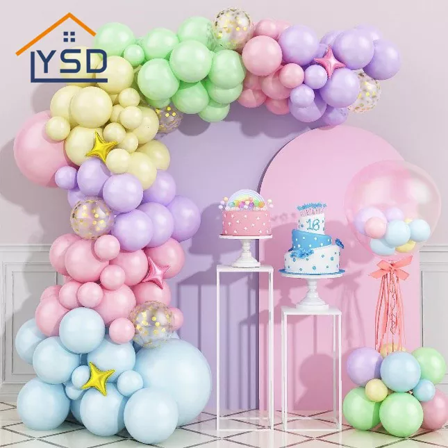 Macaron Balloon Arch Kit