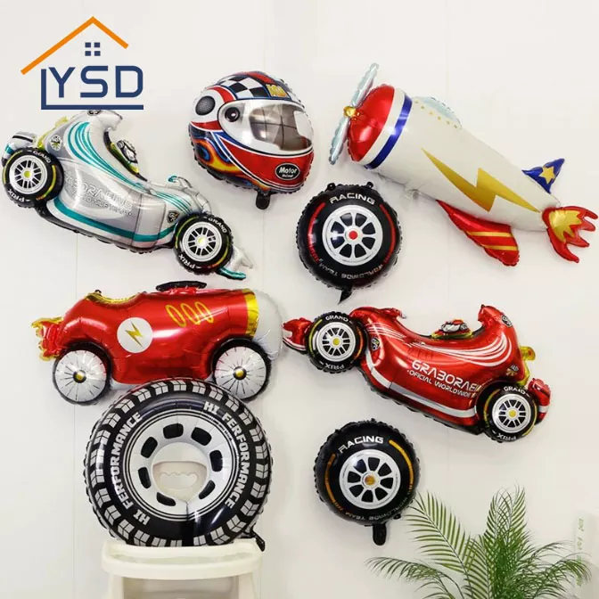 Car Theme Foil Balloon