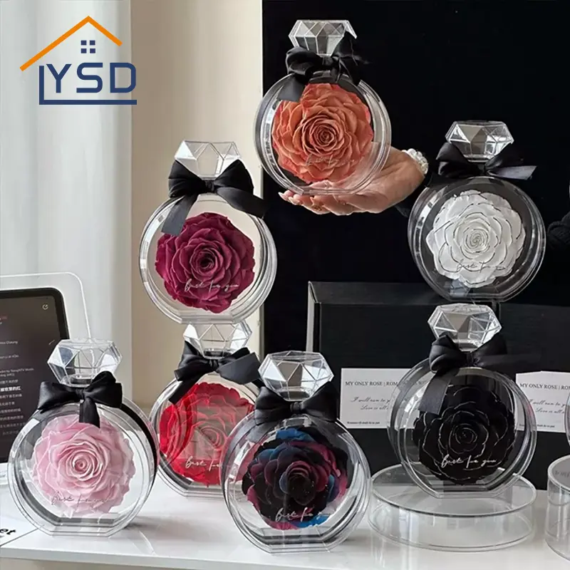 زجاجة عطر الزهور المحفوظة