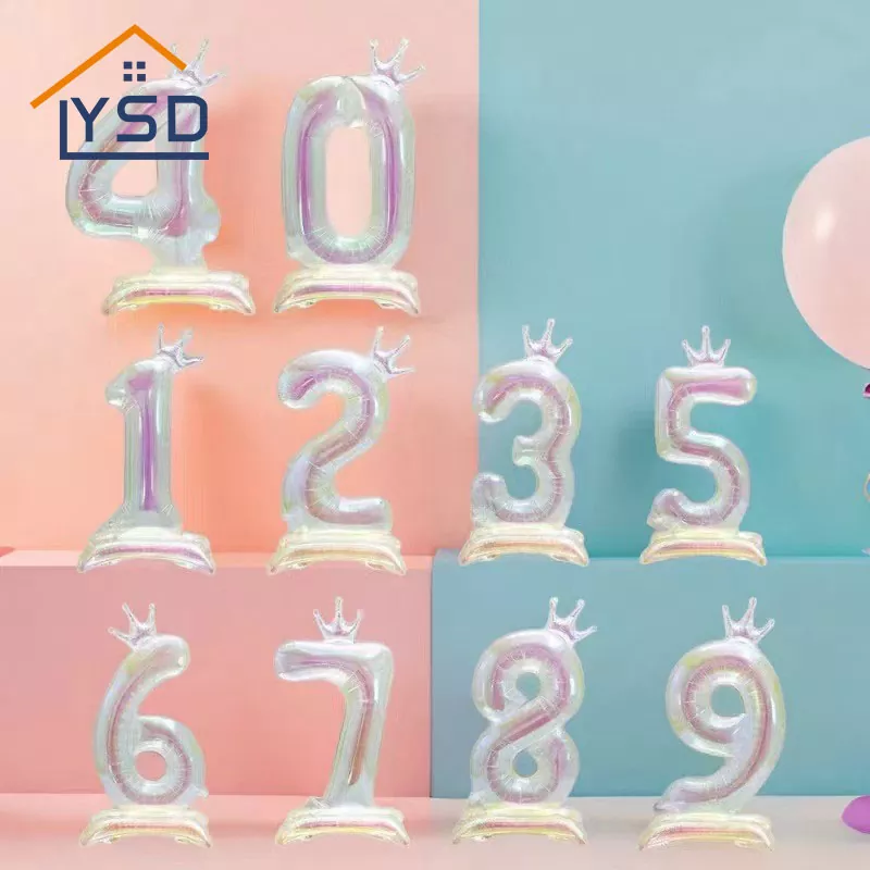 رقم البالون الذي يقف